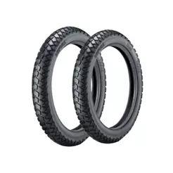 Kit Par Pneus Moto Vipal130/80-17 Traseiro + 90/90-21 Dianteiro TR300 FALCON XT 600-660 / Z TENERÉ Uso Com Câmara