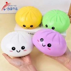 Squishy Antiestresse Dumpling Alivia Estresse e Estimula Criatividade