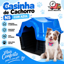 Casinha De Cachorro N5 Para Cachorro Pet House Casa Cahorro Pequeno E Médio Porte várias cores