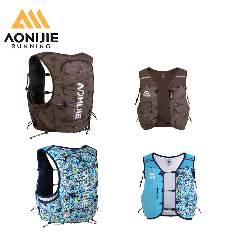 AONIJIE C9119-10L Marathon Trail Running Hydration Pack 10L Mochila Leve Para Caminhada