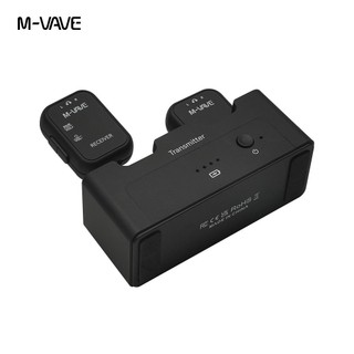 M-VAVE WP-12 2.4G Wireless Earphone Monitor 1 Transmitter 2 Receiver Audio System Transmission Stereo Mono Recorder