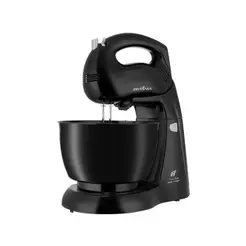 Batedeira Britânia Preta 500W 4 Velocidades 4,3L Pérola 550