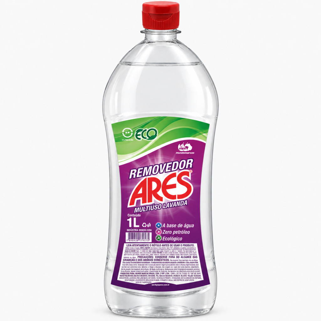 Removedor Ares Multiuso Lavanda 1L À Base de Água