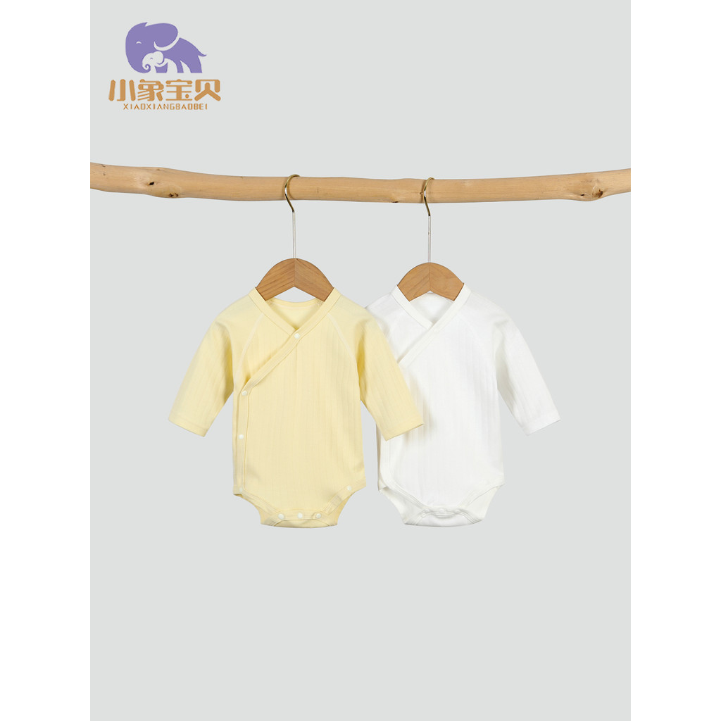 Bebê recém-nascido macacão primavera outono inverno bebê puro algodão roupa interior monge roupas triângulo macacão masc