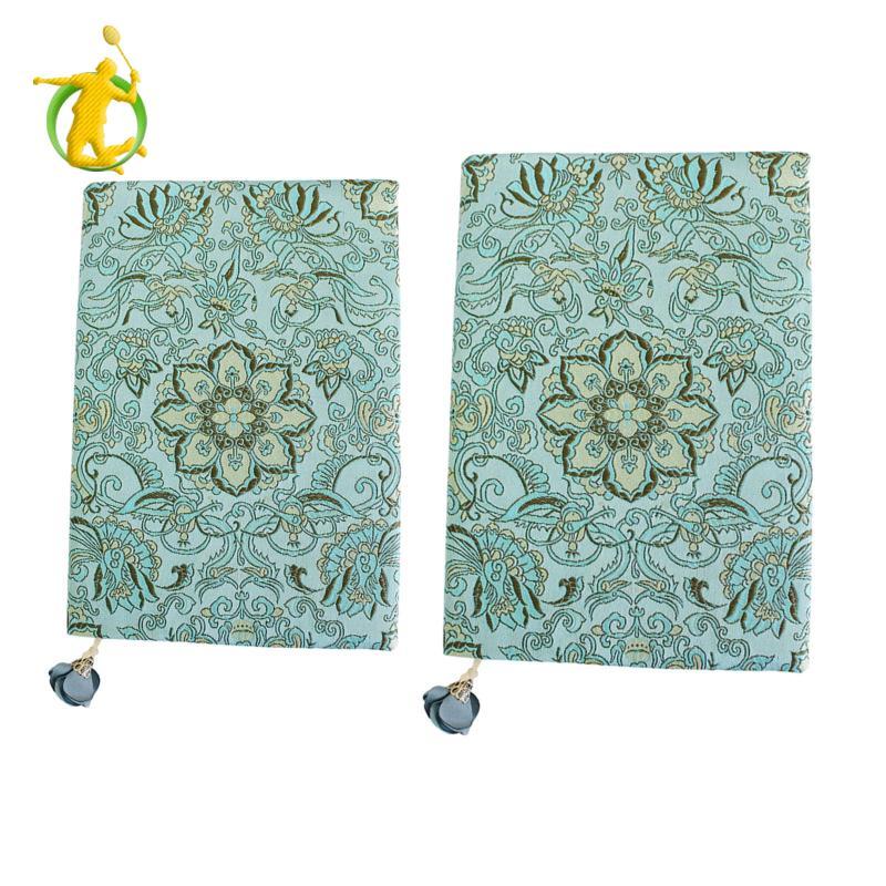 [Asiyy] Capa De Livro De Tecido Bolso Versátil Decoração De Diário Estojo Portátil Nova Brochura Para Diários Caderno