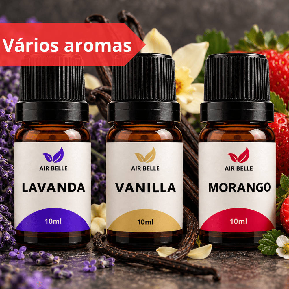Essências Concentradas 10ml Aromatizador Difusor Umidificador de Ar | Vários Aromas