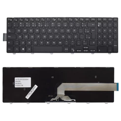 Teclado para Notebook compatível com Dell I15-5566-A10B ABNT2