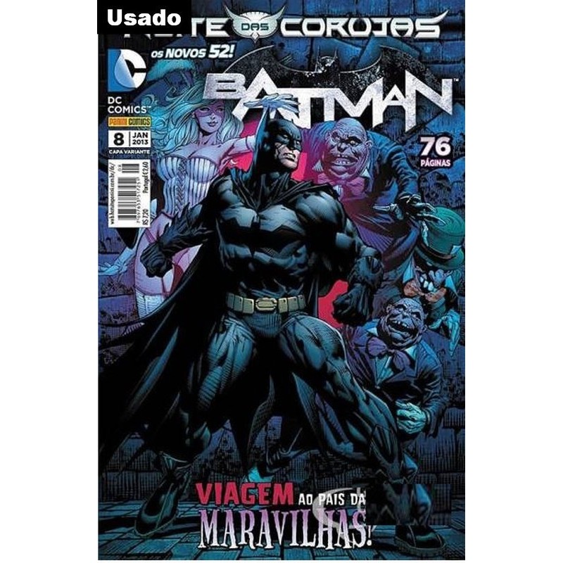Scott Snyder e Outros: Novos 52 - Noite das Corujas - Batman - Viagem Ao Pais das Maravilhas