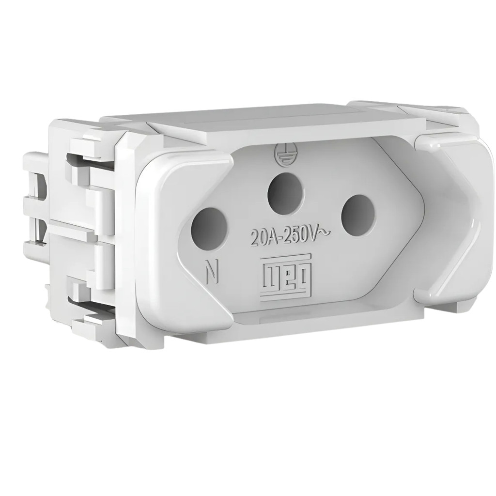 Módulo Tomada Weg 20a 2p+t  Composé até 220v
