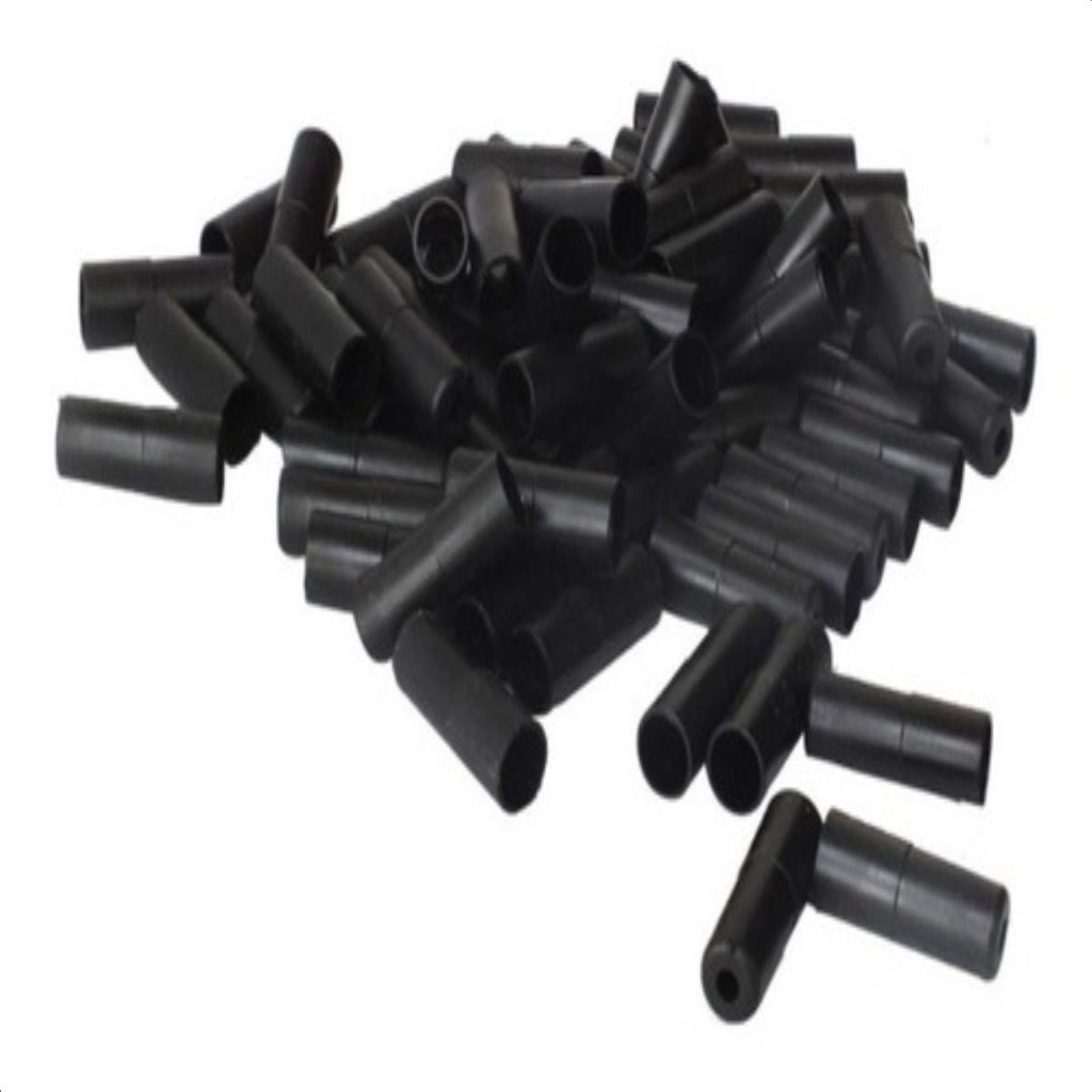Pacote 100 Terminal 4mm De Conduite Nylon 100 Un