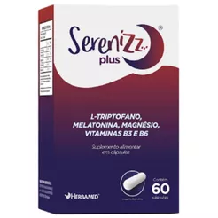Serenizz Plus - 60 Cápsulas - Herbamed