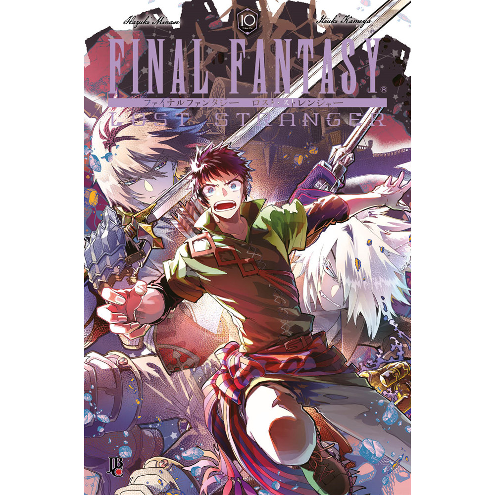 Capa do livro Mangá - Final Fantasy - Lost Stranger Vol. 10 - por Hazuki Minase - Editora JBC