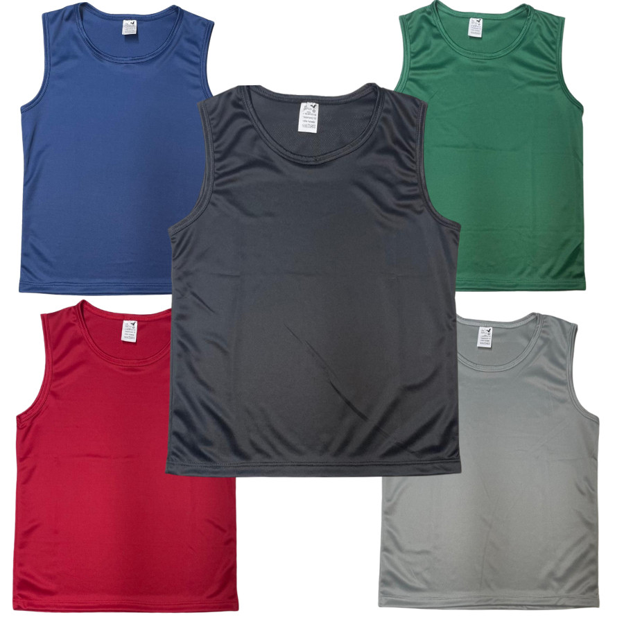 Kit 5 Regatas Infantis Dry Fit Menino Verao em Oferta na Shopee