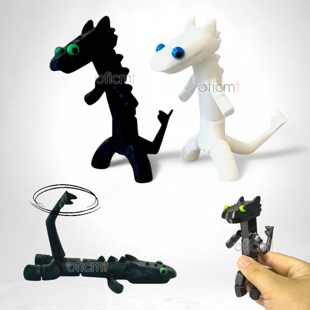 Banguela Dançando Articulado Brinquedo Toothless Dancing Meme em Oferta na Shopee