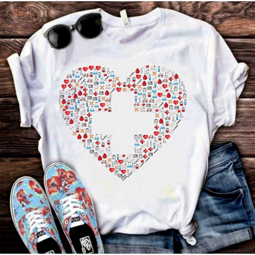Camisa Tecnico de Enfermagem Enfermeira Enf Blusa 96 T-Shirt Camiseta  Blusa  Unissex DR