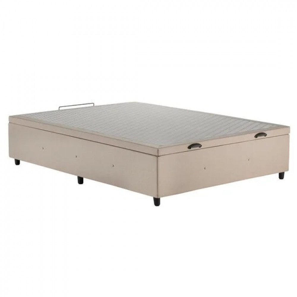 Base para Cama Box Casal com Baú 1400 S. Design em Oferta na Shopee