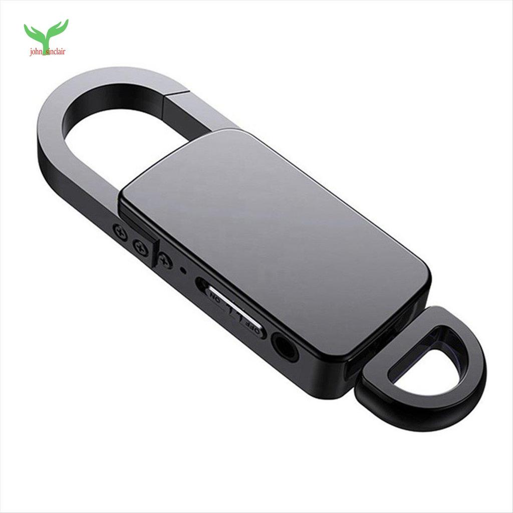 Mini Gravador De Som 16G Chaveiro Digital Pequeno Ditafone De Voz Mp3 De Áudio (A) 1 Peça