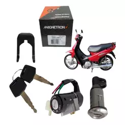 Kit Chave Ignição C100 Biz 1998 1999 2000 2001 2002 A 2005 Original Magnetron