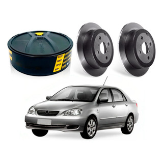 Disco Freio Traseiro Corolla 1.6 1.8 2003 A 2009 em Oferta na Shopee