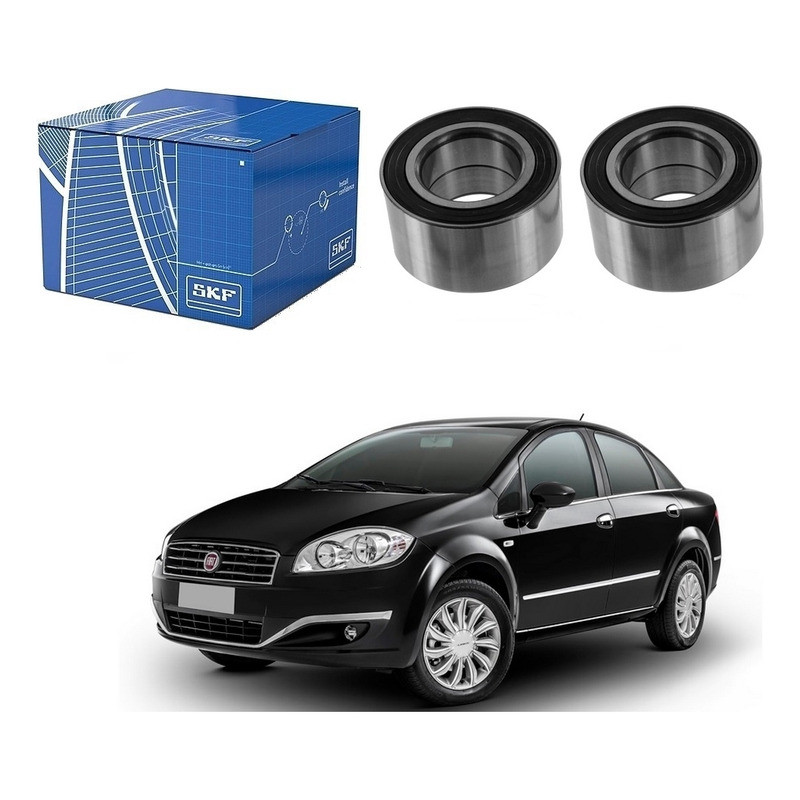 Par Rolamento Roda Dianteiro Skf Linea 1.8 1.9 2009 A 2016