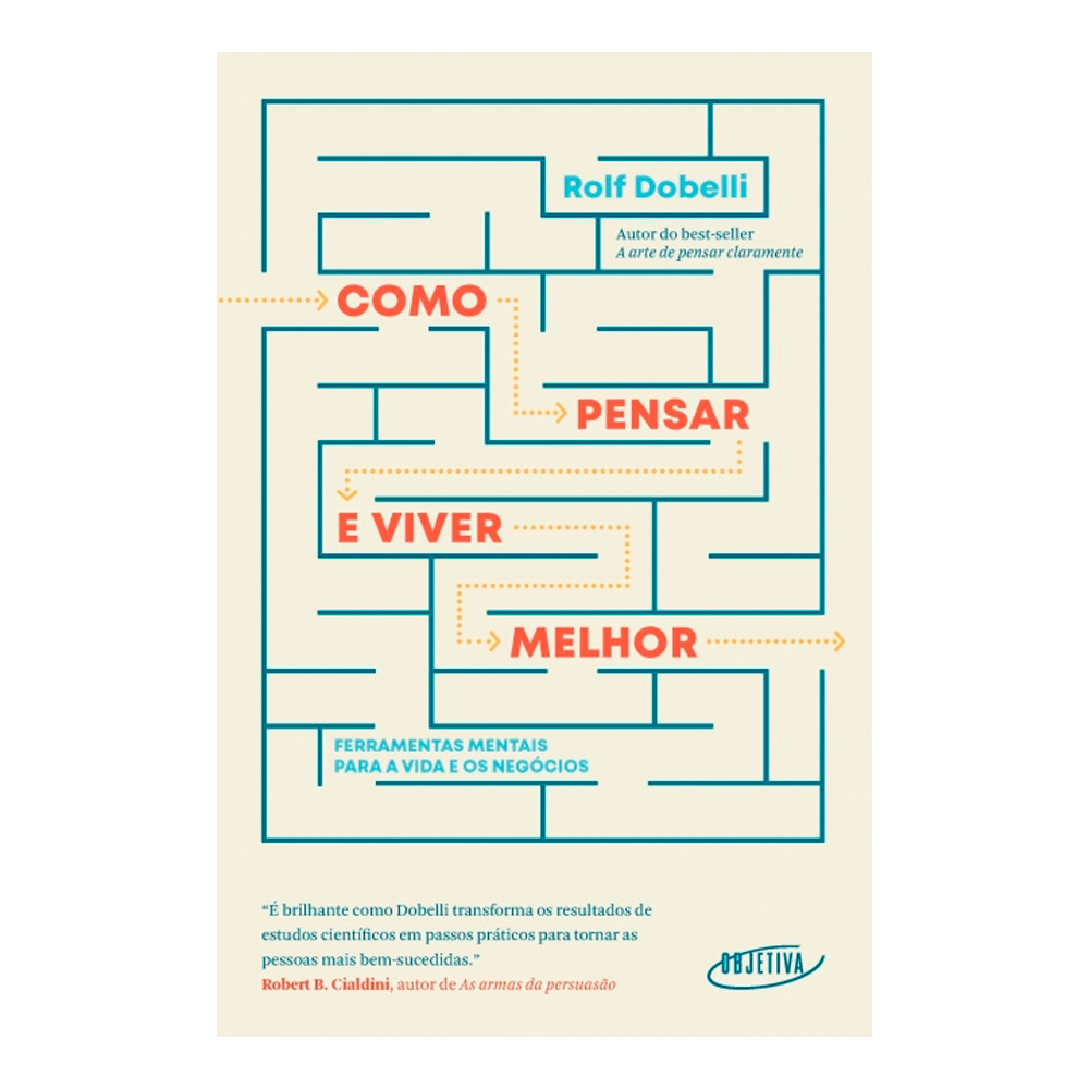 Como Pensar e Viver Melhor | Rolf Dobelli em Oferta na Shopee
