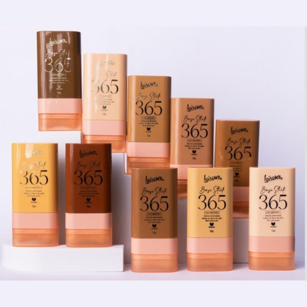 Base Em Stick Vegana Com Aplicador Luisance em Oferta na Shopee