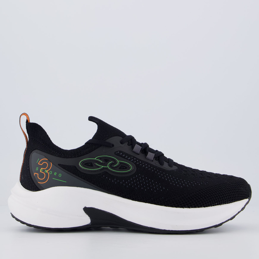Tênis Olympikus Sonoro 3 Preto em Oferta na Shopee