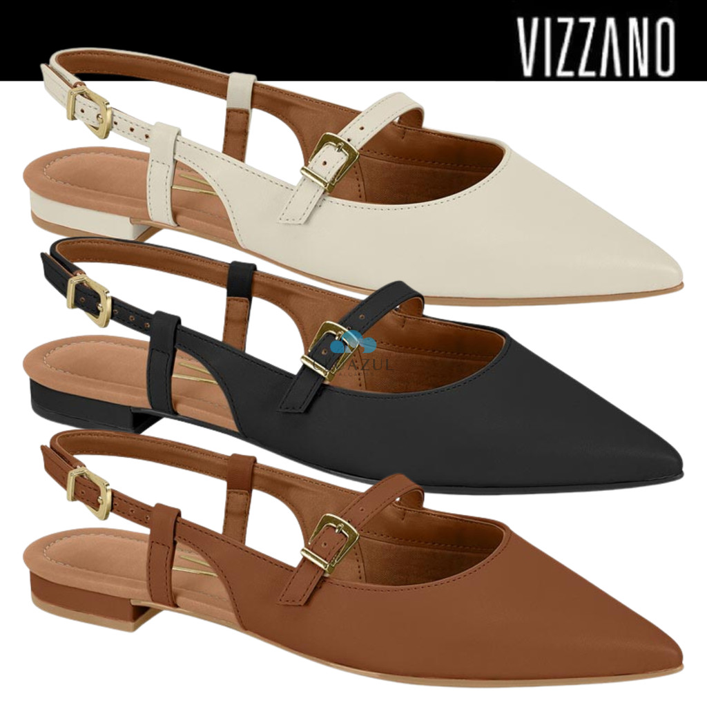 Rasteira Bico Fino Vizzano - Comprar com Melhor Preço em Sandálias e Chinelos