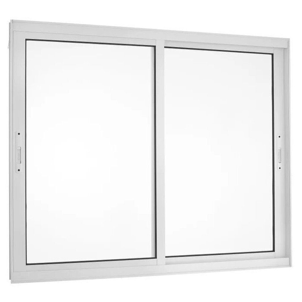 Janela de Aluminio de Correr 100x120cm 2 Folhas Duplas Topsul Esquadrisul em Oferta na Shopee