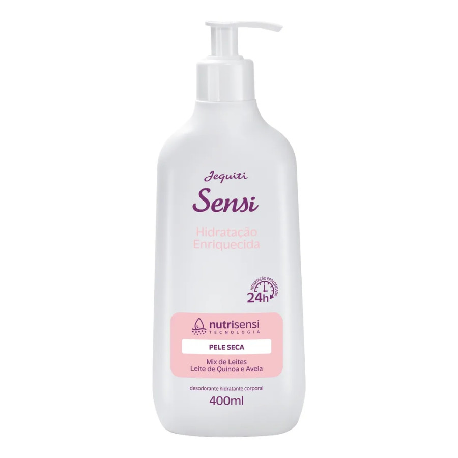 Creme Sensi Hidratação Enriquecida Pele Seca 400ml Jequiti