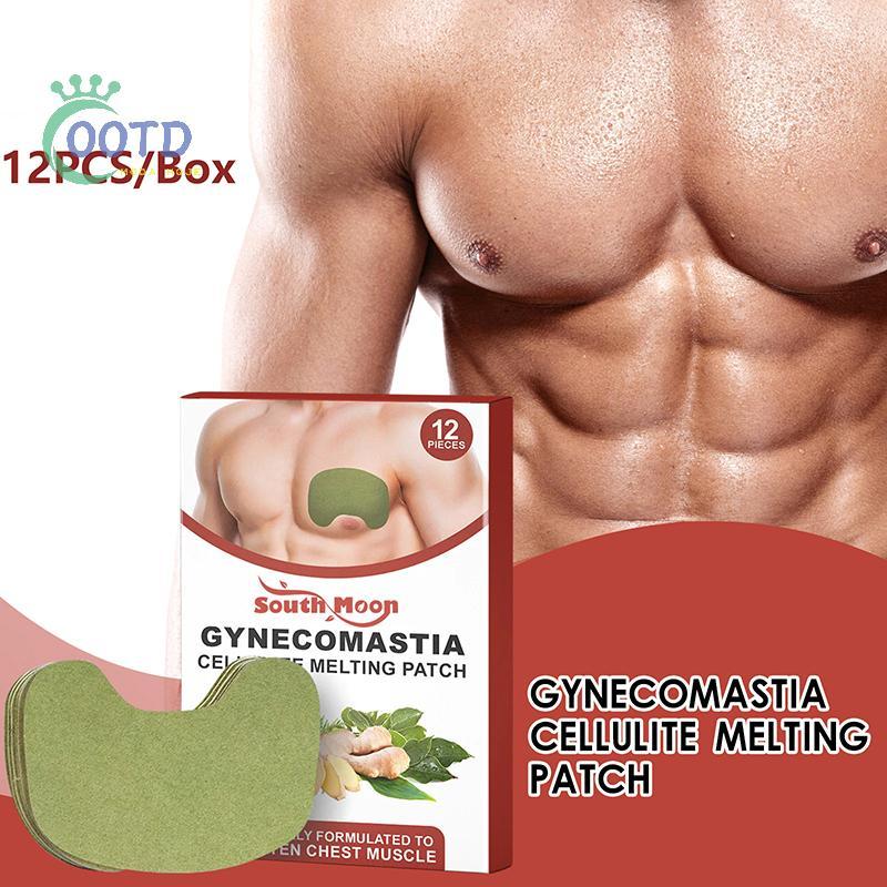 Moda Hoje 12 Unidades/Caixa Adesivo De Gystia Para Redução De Mama Masculina Apertando Os Músculos Do Peito O E Remendo 