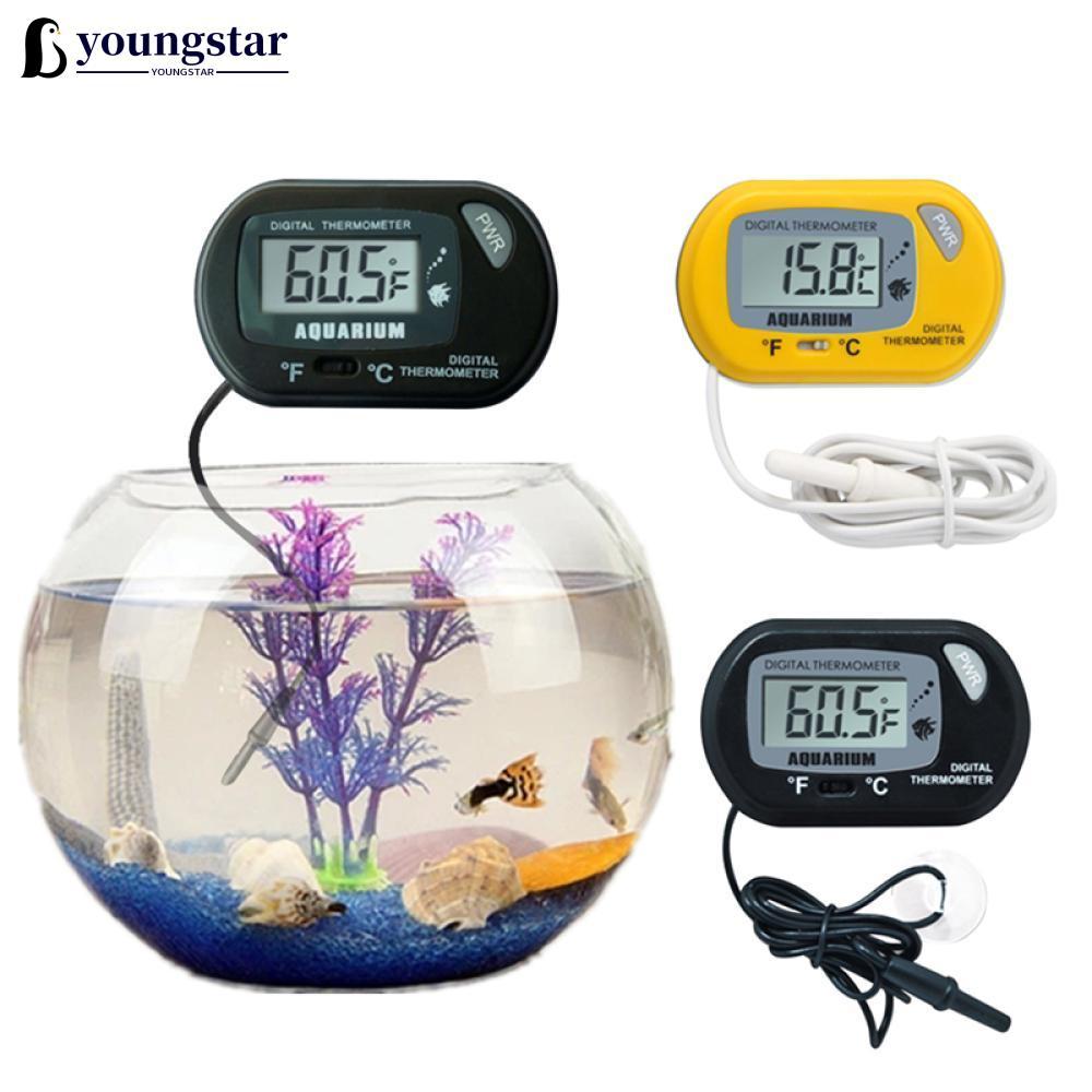 YOUNGSTAR Aquário Tanque De Peixes Termômetro Digital Medidor De Temperatura Do Réptil À Prova Dwaterproof Água LCD Para