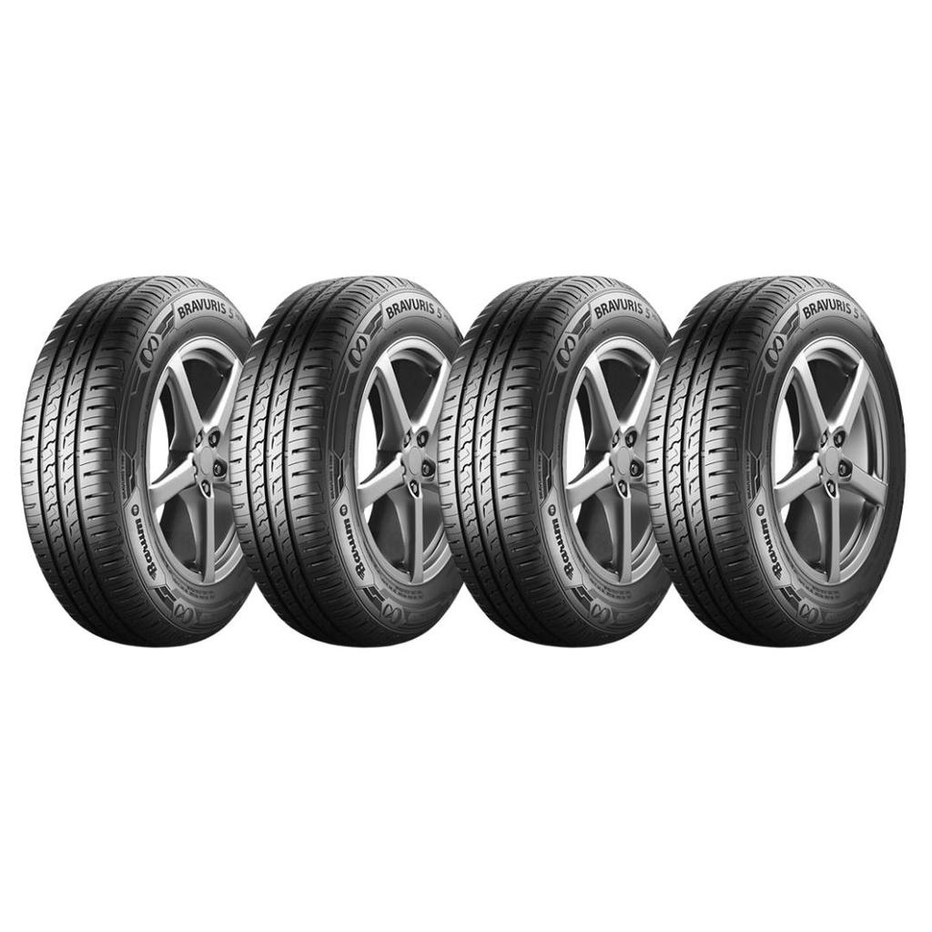 Kit 4 Pneus Aro 14 185/60R14 Continental Barum Bravuris  82H
