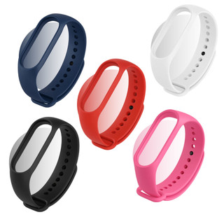 Pulseira de Silicone Para Relógio Inteligente Smartband M6 M7 M8 M9 Várias Cores