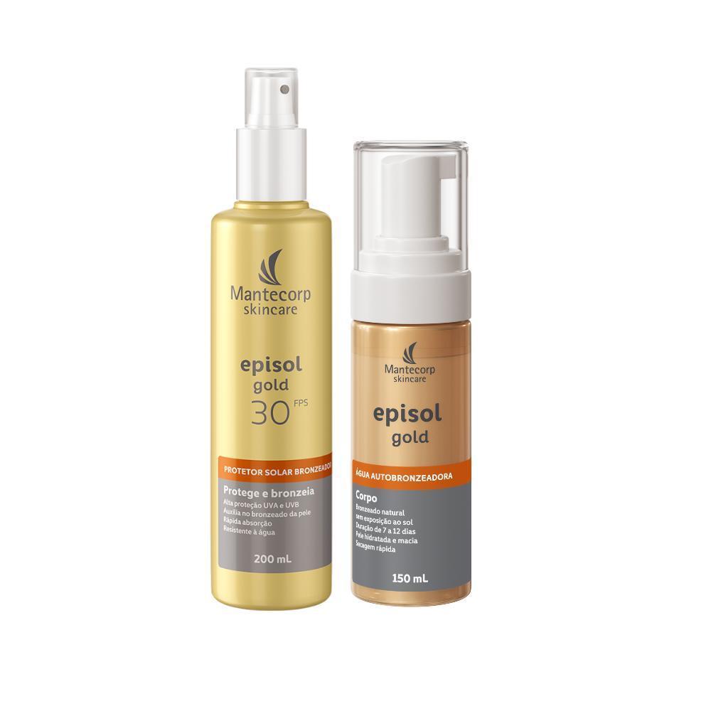 Kit Episol Gold: Bronzeado & Proteção