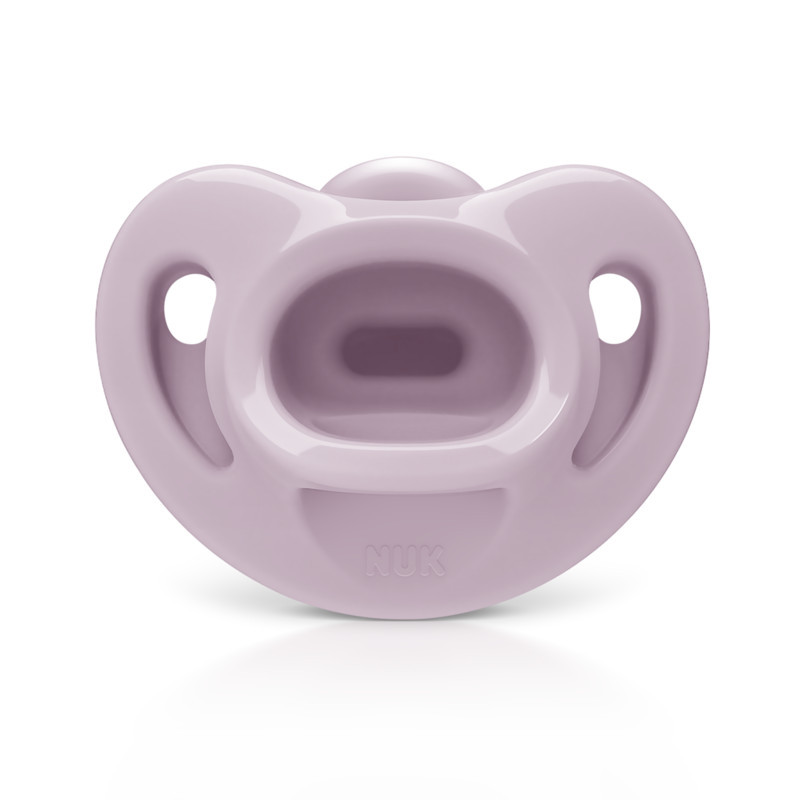Chupeta Sensitive Soft 100% Silicone Menina Rosa +6m T2 Nuk