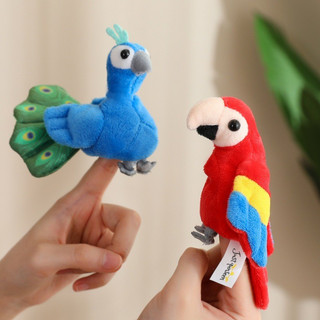 Mão Dos Desenhos Animados Fantoches De Dedo Brinquedo De Pelúcia Festa Fornecimento Reunião Da Família Favorito Leão Ove