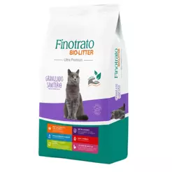 Granulado Sanitário Premium P/Gato Finotrato Bio Litter 10Kg