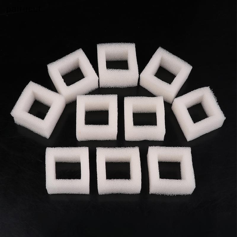 Uiu 10 Unidades De Filtros De Espuma Para Fonte De Água Gatos Compatíveis Com Dispensadores Quadrados Pré-Potável Fresca