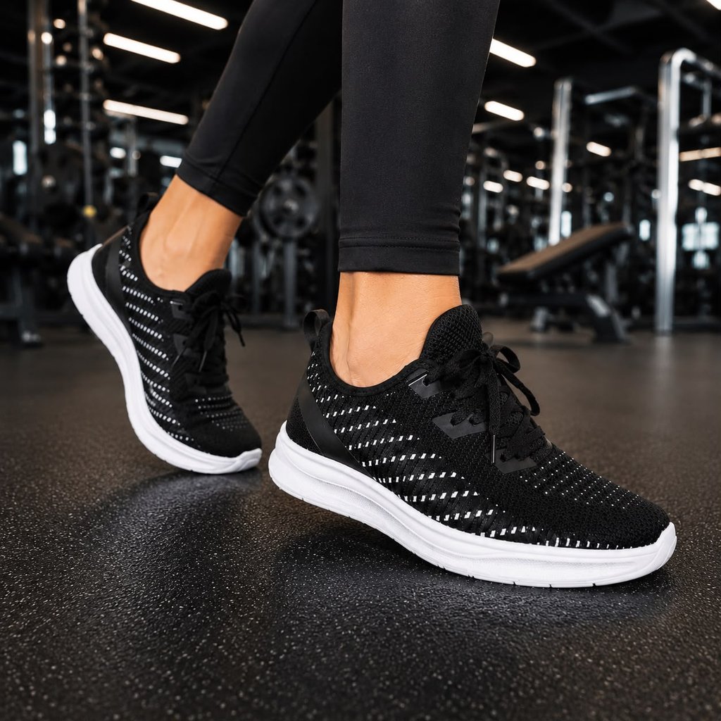 Tênis Feminino Esportivo Confortável Academia Corrida Caminhada Crossfit Ortopédico