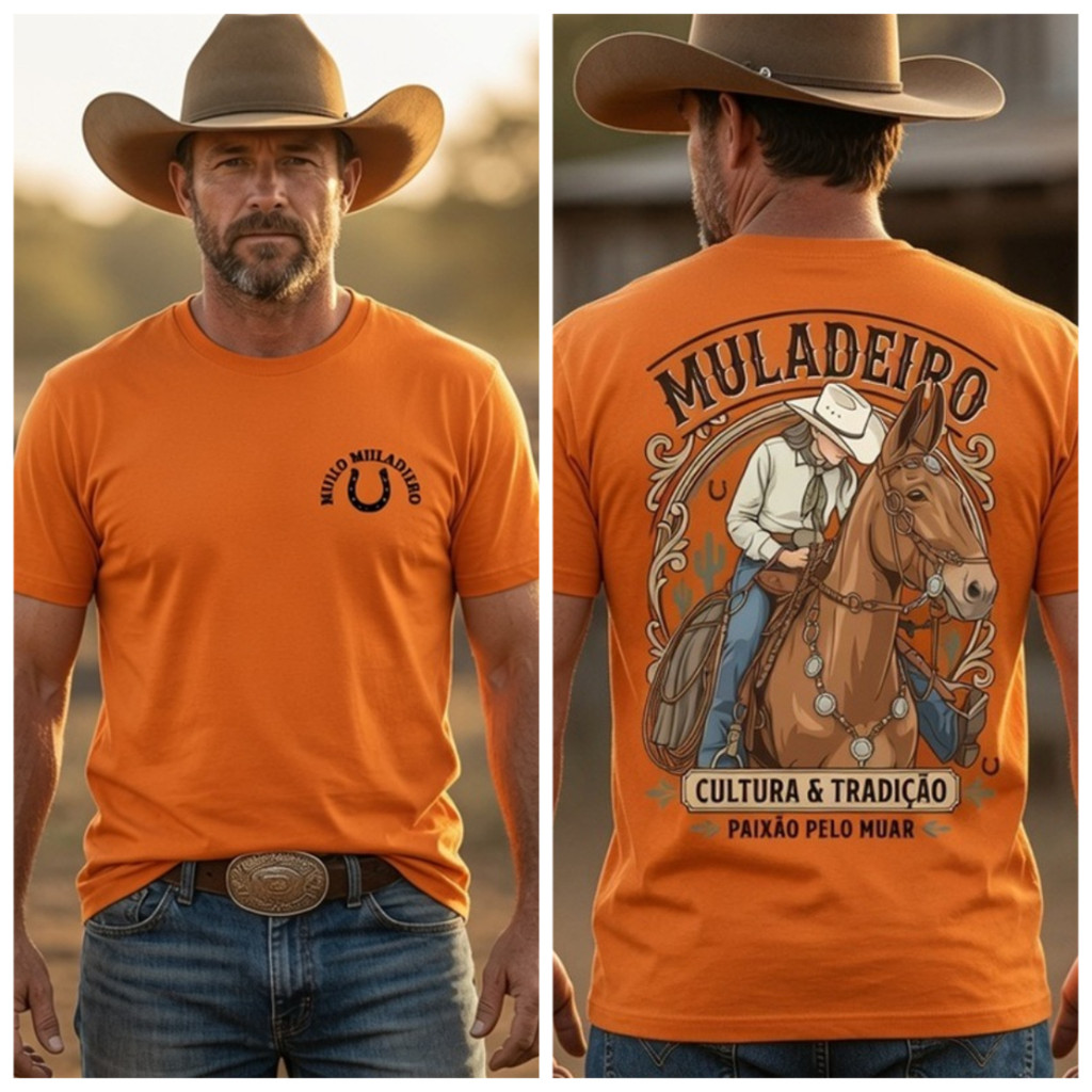 Camiseta Muladeiro Camisa Estilo Muladeiro Moda Country Muladeiros Camiseta Masculina