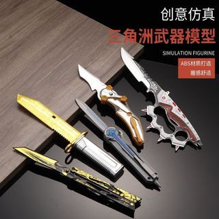 Delta Mobile Game Merchandise Arma Modelo Brinquedo Faca Artesanato Enfeites