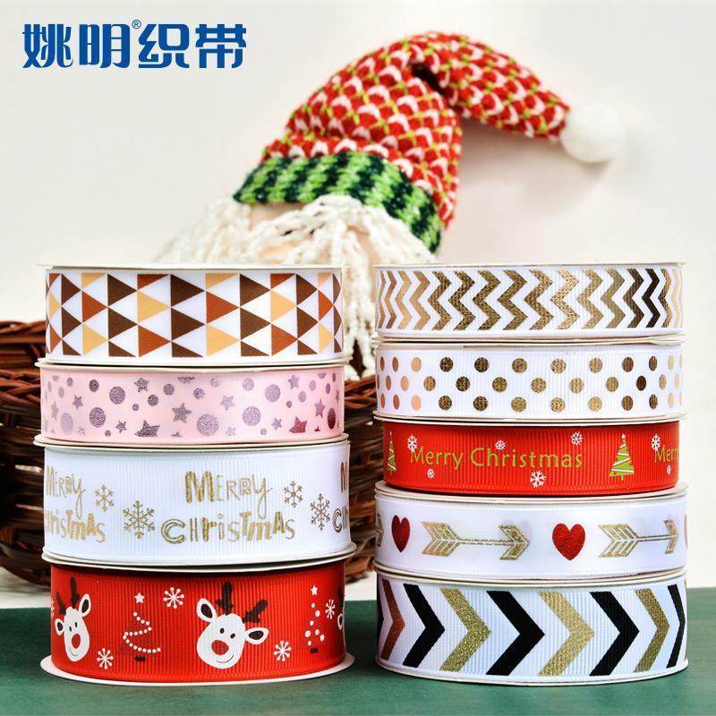 Ya Ming fita de embrulho de presente de natal fita de embrulho de presente decorativa fita artesanal bolo ao redor