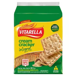 Biscoito Vitarella Cream Cracker Integral 367,5g