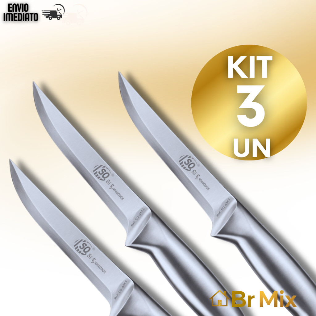 Faca Desossa 6" Aço Inoxidável Profissional Corte de Carne Utilidades
