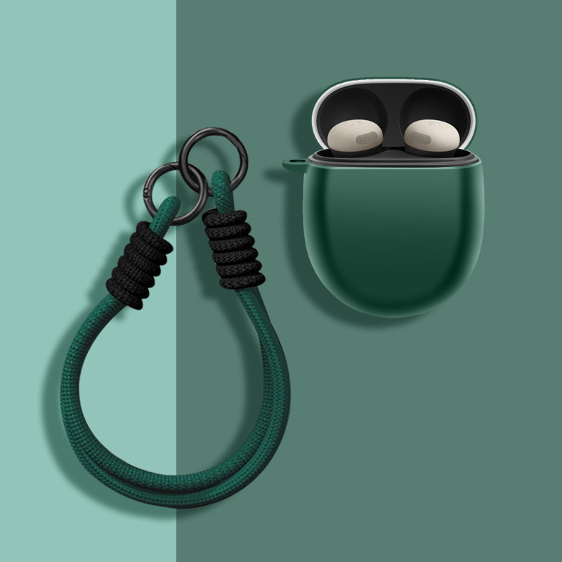 Capa Protetora de Silicone Elegante para Fones de Ouvido, Adequada para Fones de Ouvido Sem Fio Google Pixel Buds Pro Pr
