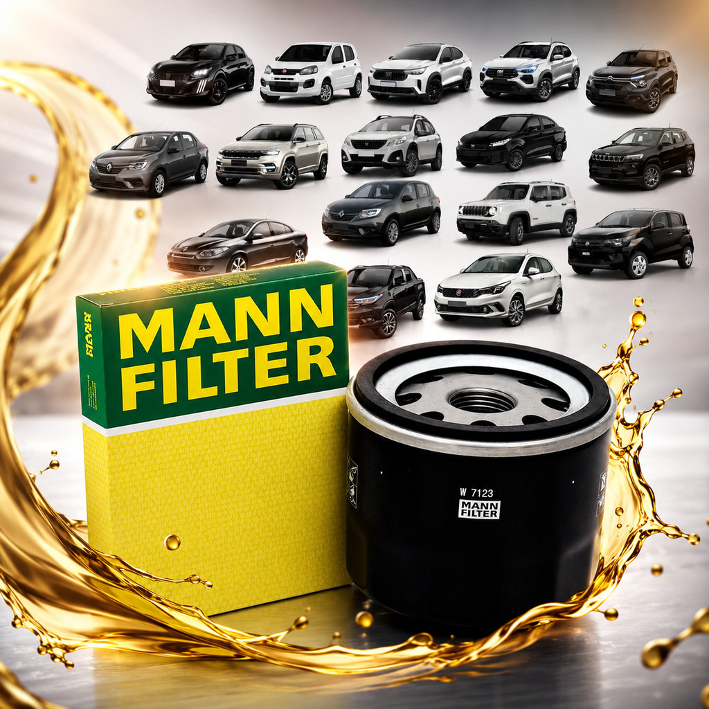 Filtro De Óleo Motor Toro Renegade Compass Mobi Argo Strada Mann Filter W7123