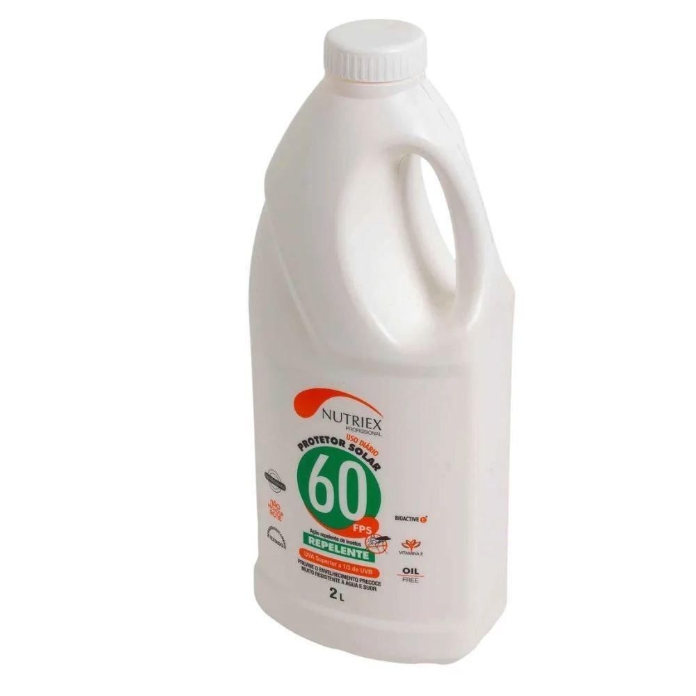 Protetor Solar FPS 60 com Repelente 2L - Nutriex