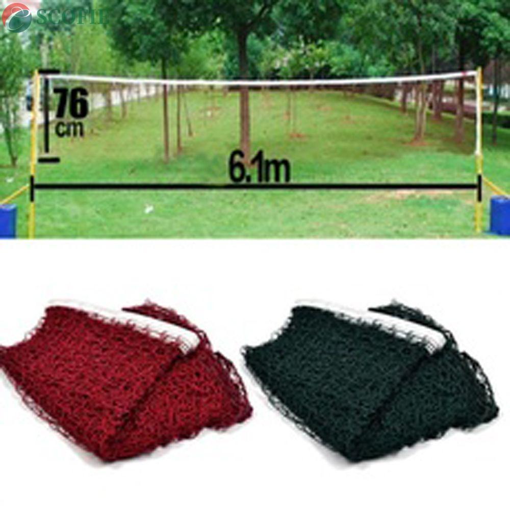 SCOFIE Badminton Net Exercício Esporte Padrão Rede De Treinamento Profissional