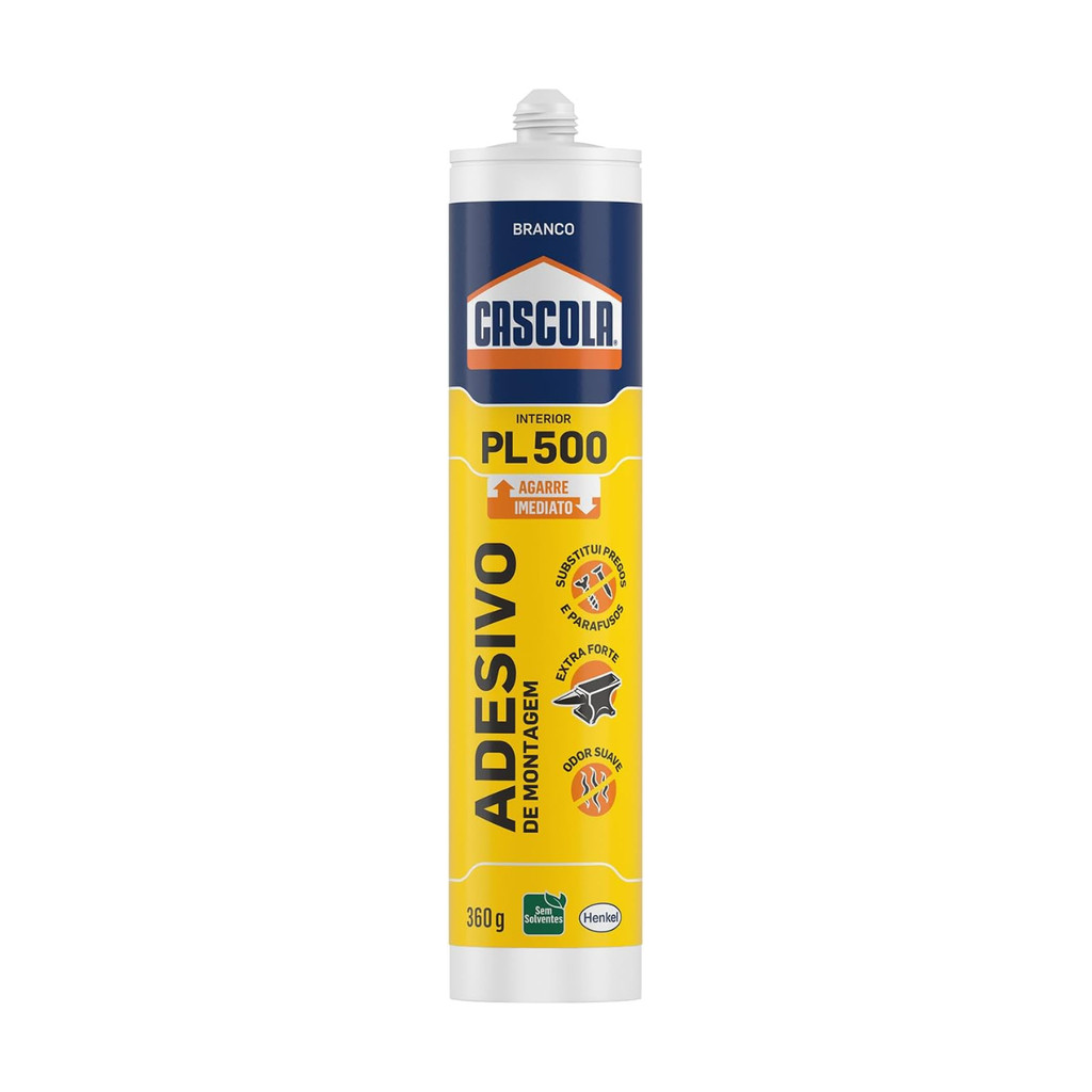 PL500 Interior Cola Cascola,agarre imediato,1x360g